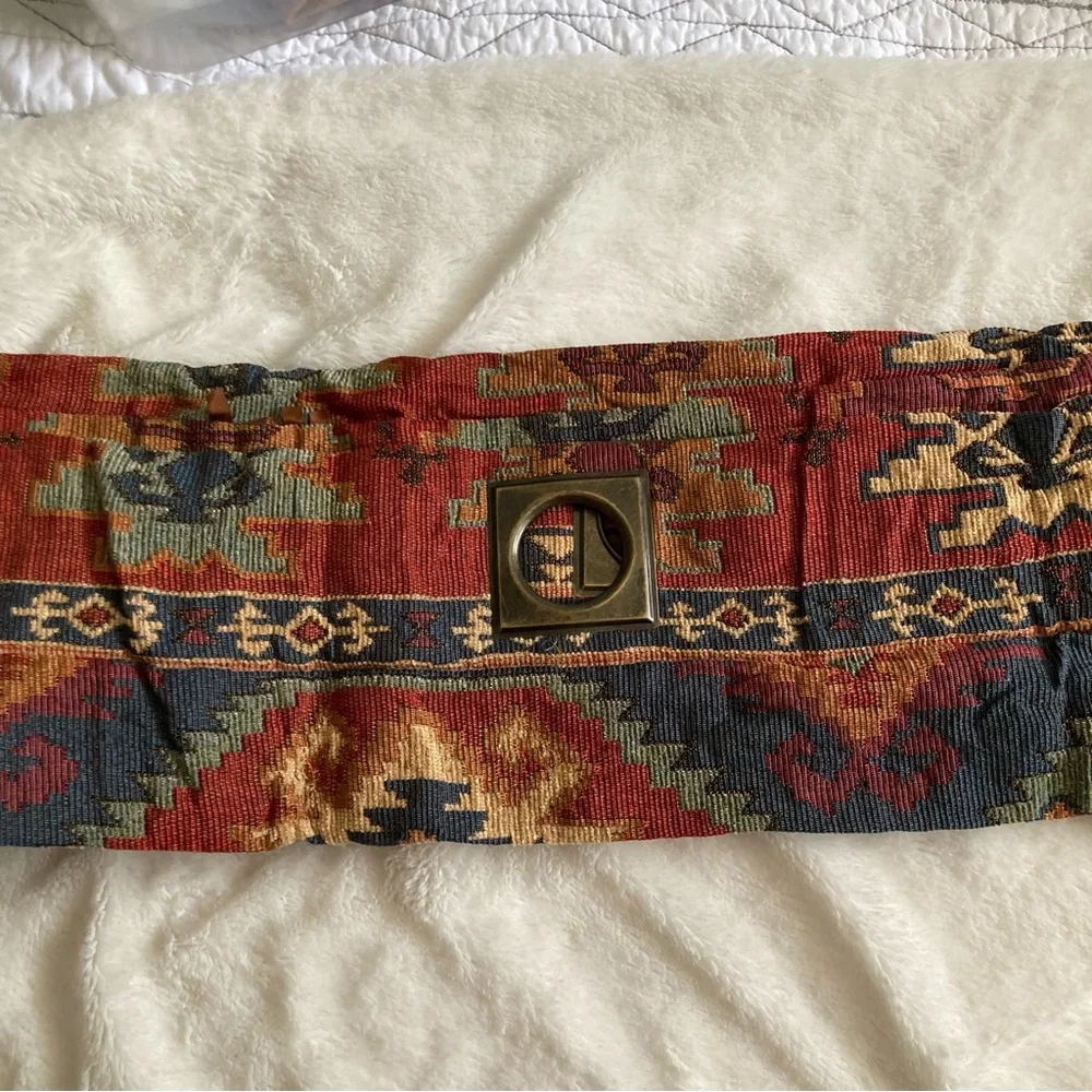 Touch of Class Canyon Ridge southwest desert Aztec decor valance never used